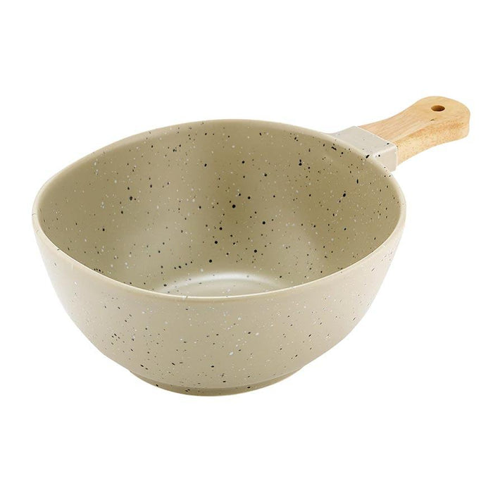 Ladelle Sanctuary Terrazzo Large Bowl Serve Stick - Taupe | Koop.co.nz