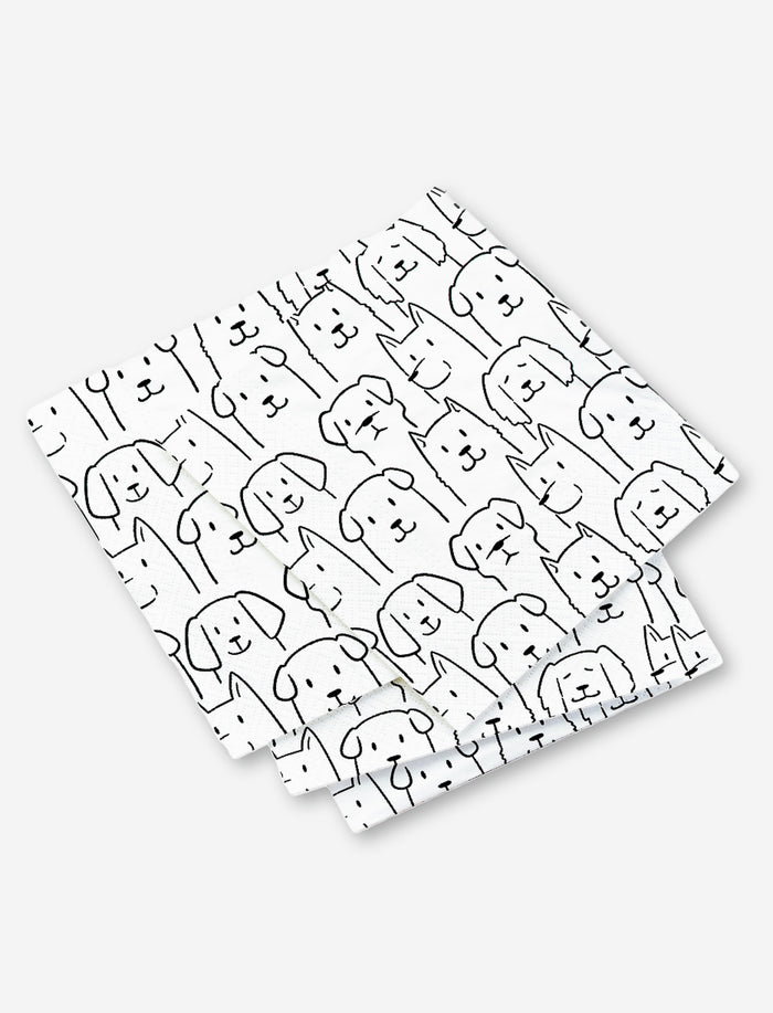Serviettes de table en papier - paquet de 20