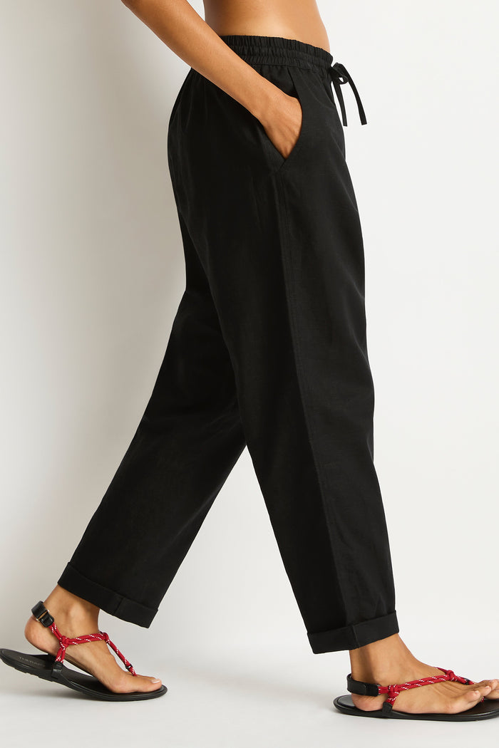 Shore Linen Beachcomber Pant in | Sea Level Australia