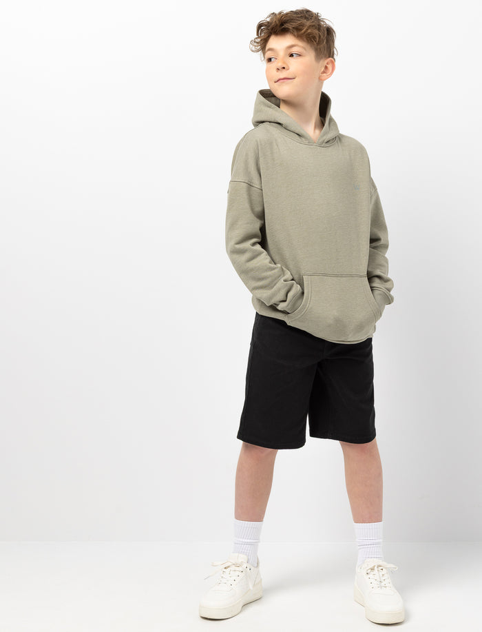 Short en sergé à cinq poches