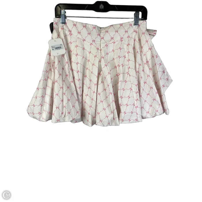 Skirt Mini & Short By Altard State In Pink, Size: L