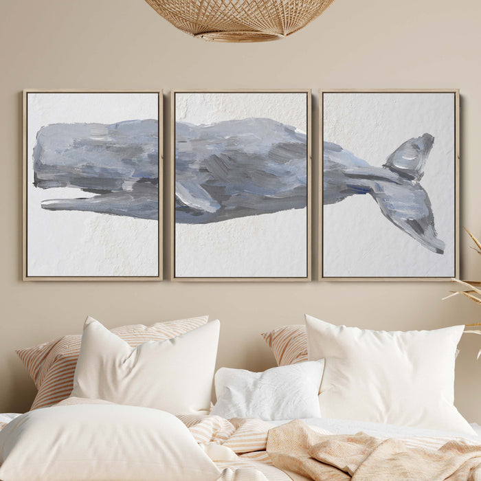 8"x10" / Canvas Set / Natural Wood