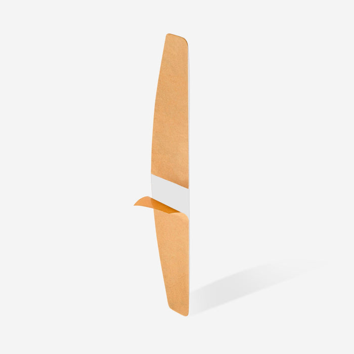 Staleks Disposable White files for crescent nail file on a soft foam layer EXPERT 40 240 grit (30 pcs) Nail file Staleks