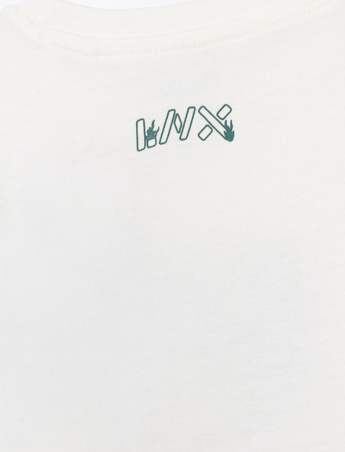 T-shirt en tricot imprimé à l’avant pour garçon