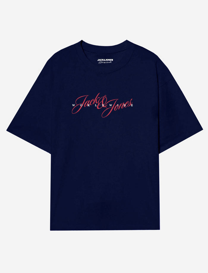 T-shirt imprimé à col rond