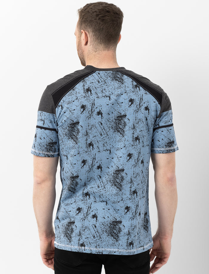 T-shirt imprimé à manches courtes