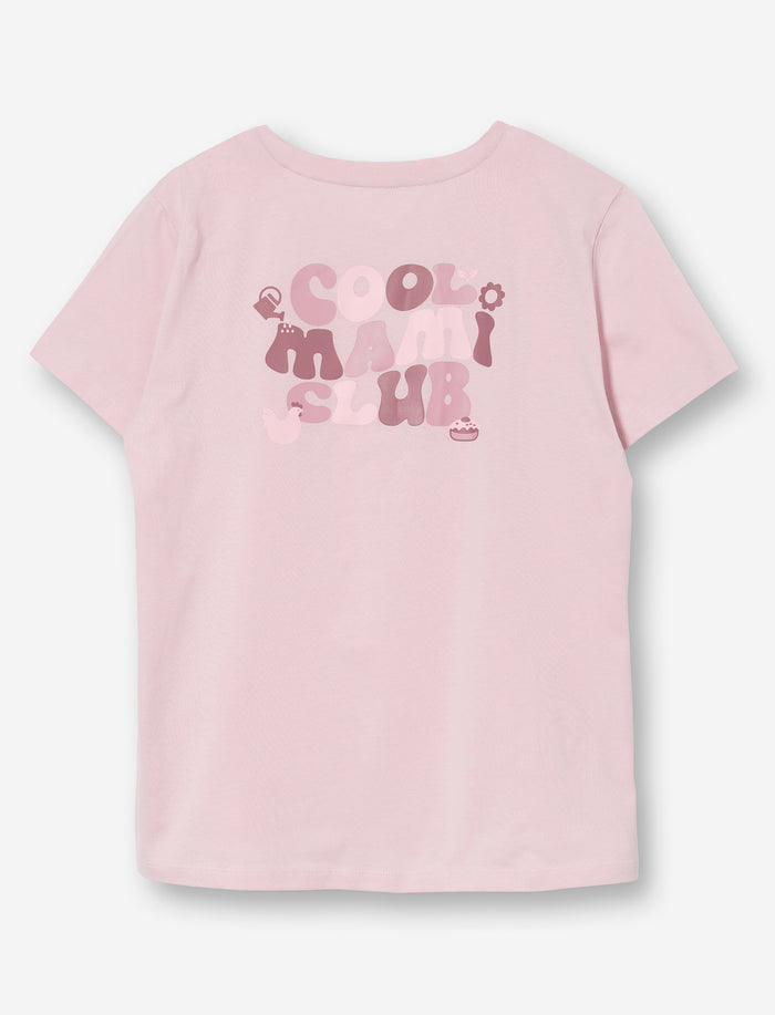 T-shirt imprimé "Cool Mami Club"
