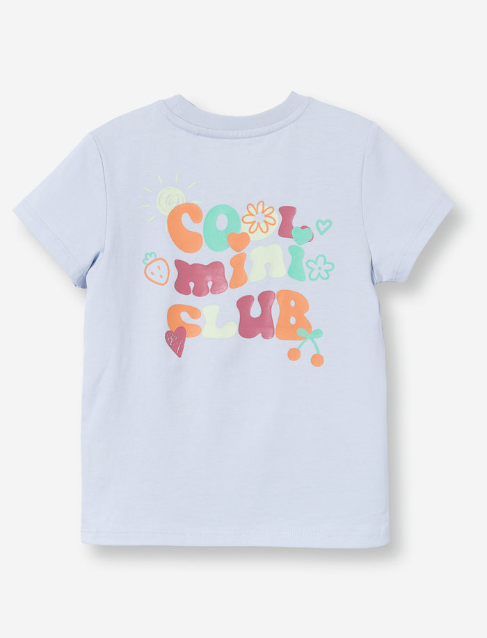 T-shirt imprimé "Cool Mini Club"