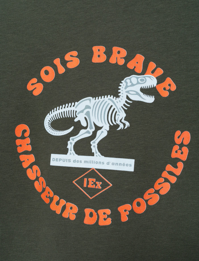 T-shirt imprimé dinosaure pour petit garçon