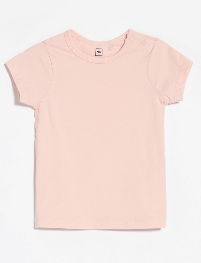 T-shirt uni en coton bio