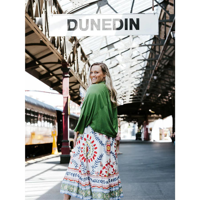 Hello Friday Tallulah Cardigan – Cactus Green | Koop.co.nz
