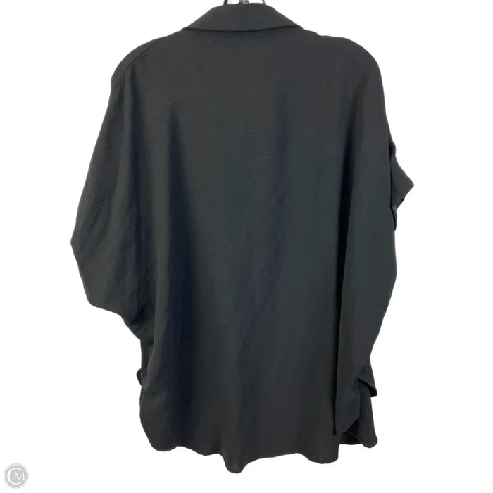 Top Short Sleeve By Jodifl In Black, Size: L