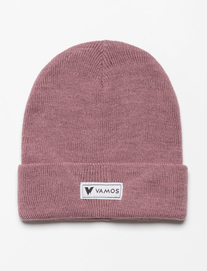 Tuque en tricot unie - femme