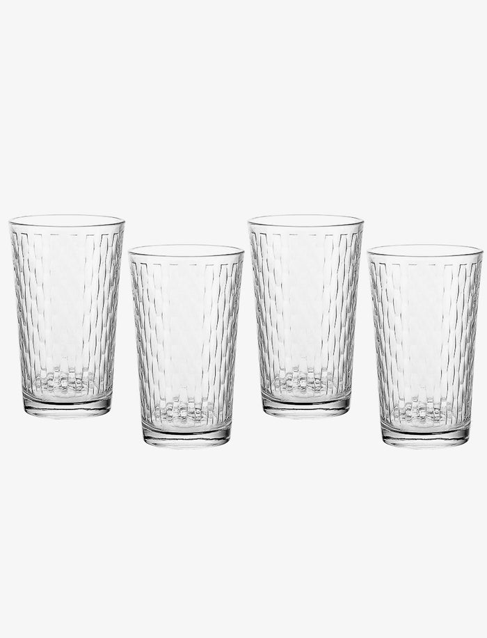 Verres texturés - Ensemble de 4