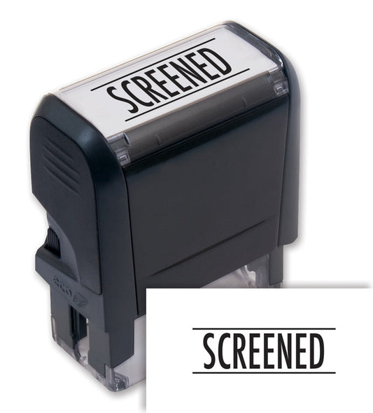 103062 Self-Inking Screened Stamp 1 11/16 x 9/16"