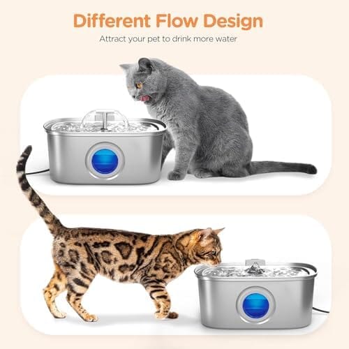 108oz/3.2L Automatic Pet Water Fountain Dog Bowls & Feeders Pet Clever