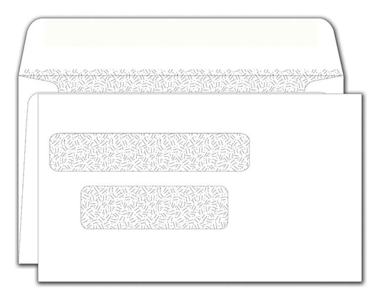 116NE Double Window Envelope Personal Check 6 1/8 x 3 9/16" QTY 200