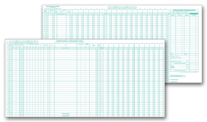 132021N Payroll/General Expense Journal 22 7/16 x 11" QTY 15