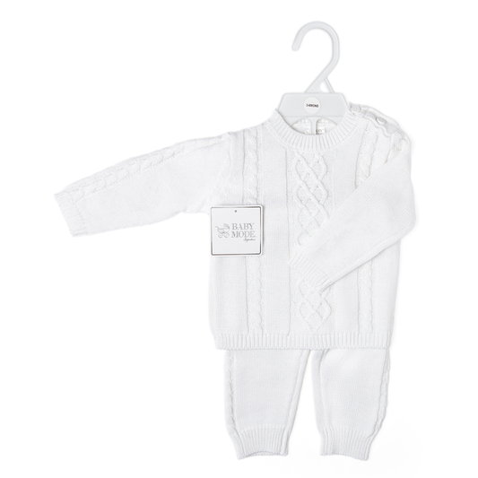 2 Piece Outfit| Baby Sweater & Pant Set-100% cotton