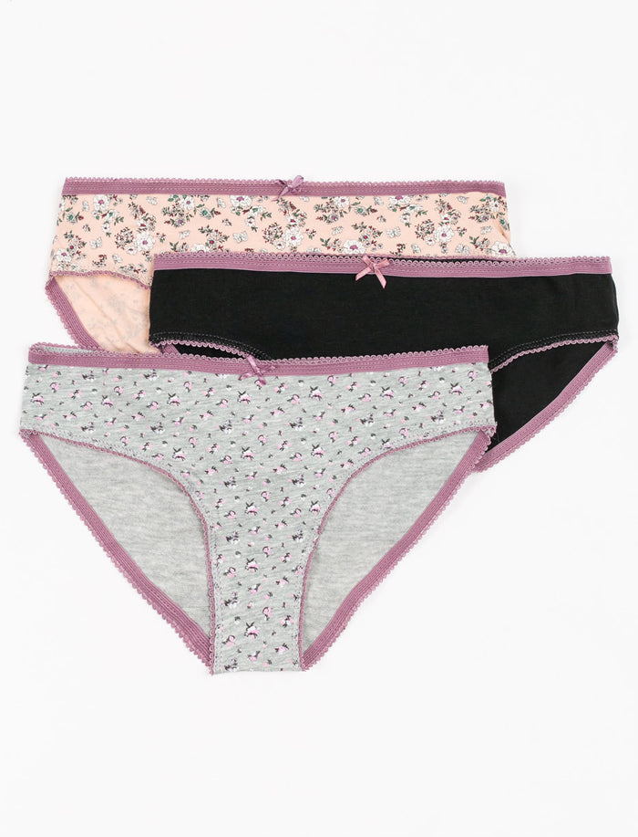 3 culottes bikini
