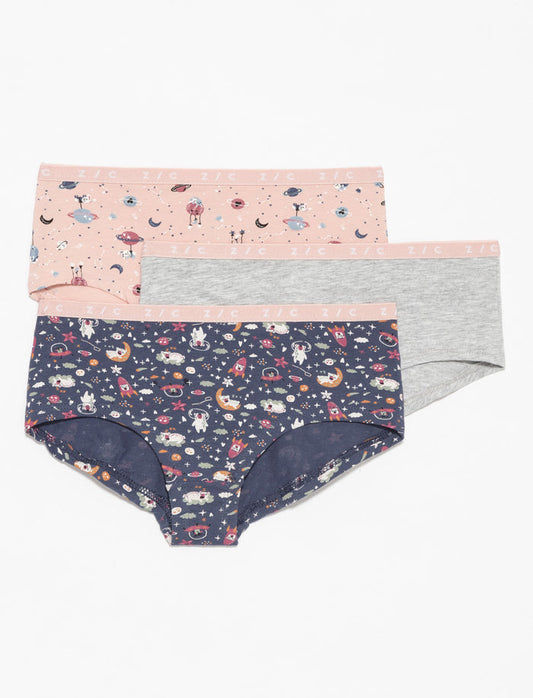 3 culottes garçonnes