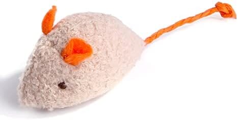 3 Pack Cat Toy Interactive Toy Plush Mouse Shaped Toy Cat Toys Pet Clever