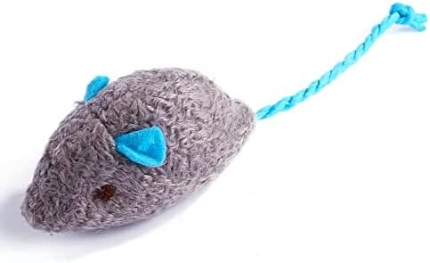 3 Pack Cat Toy Interactive Toy Plush Mouse Shaped Toy Cat Toys Pet Clever