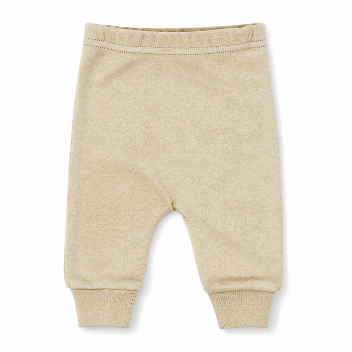 3 Piece Neutral Forest Baby Outfit – 2 Bodysuits & Pants, 100% Cotton