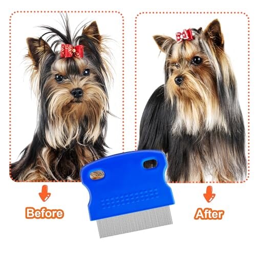 5 Pack Flea Lice Comb Dog Hair Trimmers Pet Clever