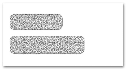 772C Double Window Confidential Envelope 6 7/8 x 3 5/8" QTY 100