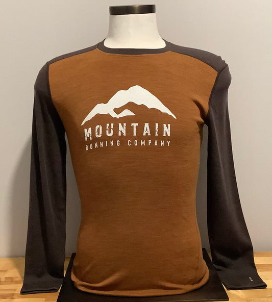 MRC Branded Men's Thermal Merino (Merino 250) Long Sleeve Base Layer Crew