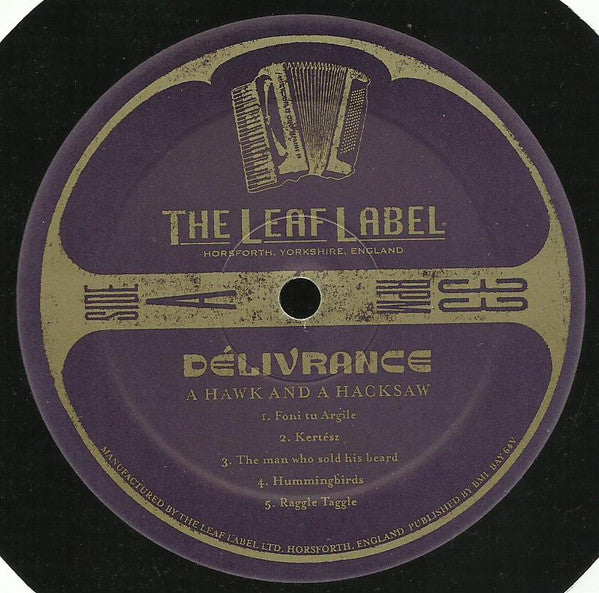 A Hawk And A Hacksaw - Délivrance (LP) [UK] 1st (Near Mint (NM or M-))