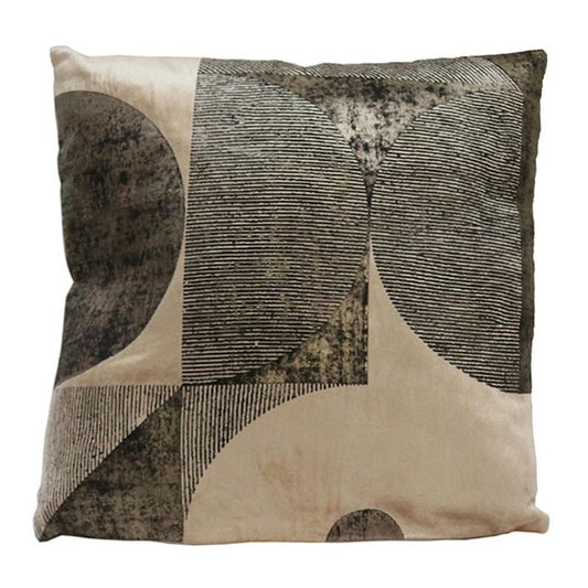 Le Forge Abstract Velvet Cushion (50cm) | Koop.co.nz