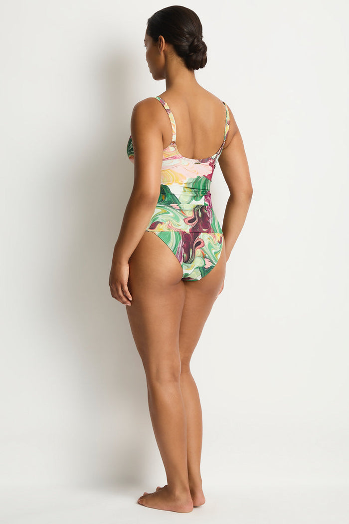 Abyss Cross Front Scoop Back Tankini