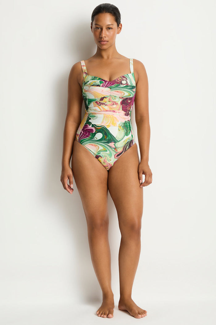 Abyss Twist Front One Piece