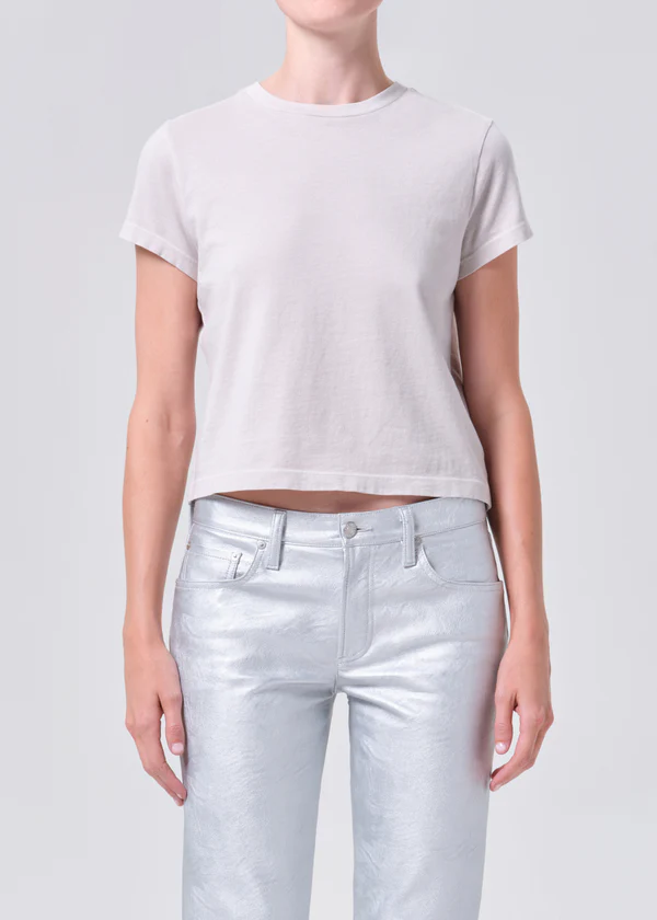 Agolde Adine Shrunken Tee