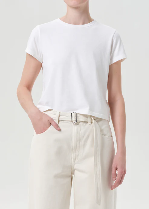 Agolde Adine Shrunken Tee