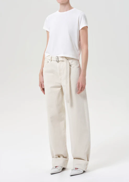 Agolde Adine Shrunken Tee