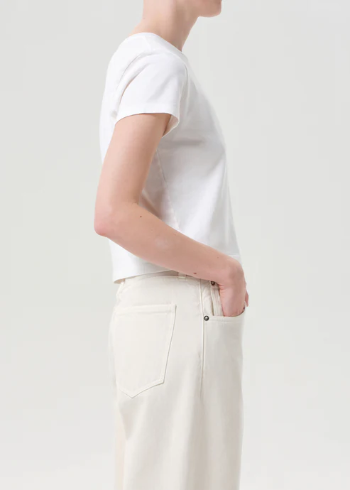 Agolde Adine Shrunken Tee