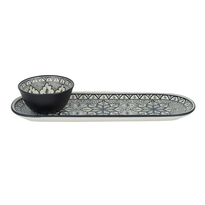 Assemble Aleah Ceramic Serving Set (2pc) | Koop.co.nz