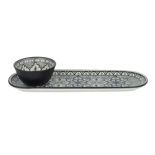 Assemble Aleah Ceramic Serving Set (2pc) | Koop.co.nz