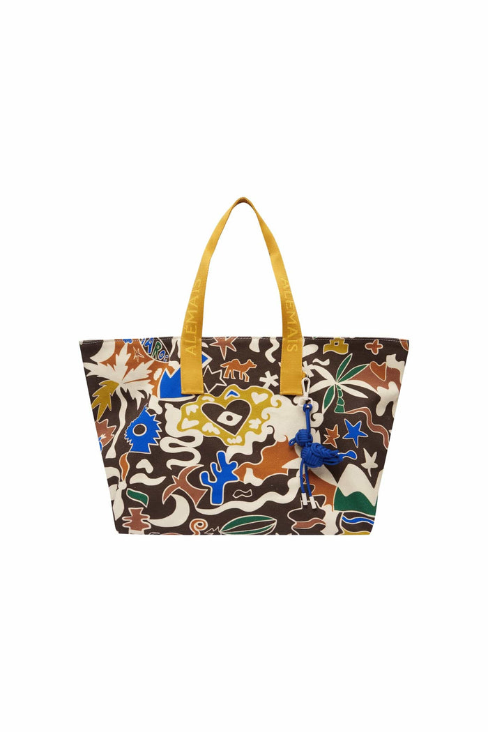 Alémais Maroc Beach Tote OS- Multi