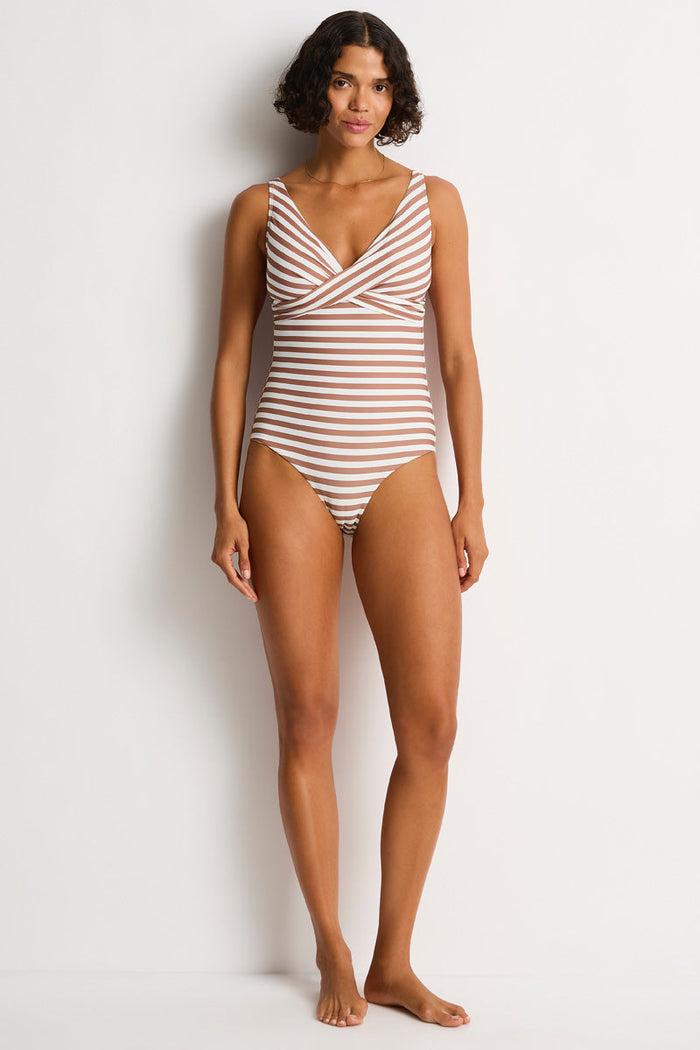 Amour Cross Front One Piece
