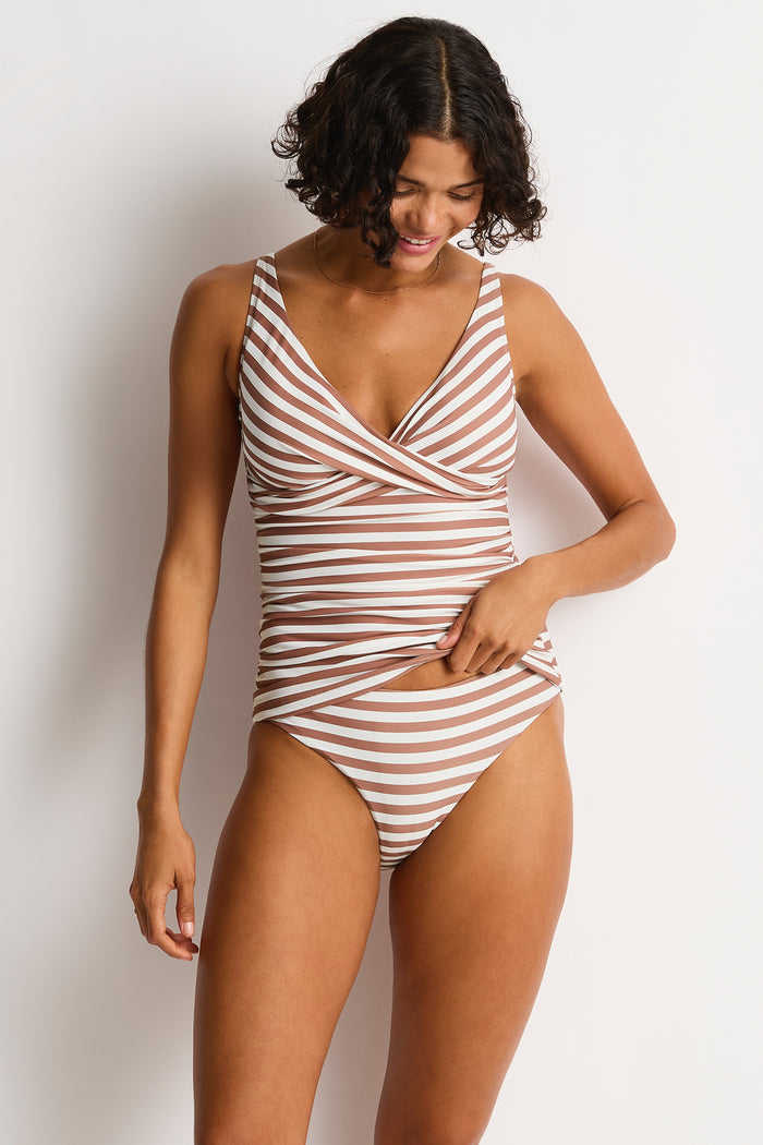 Amour Cross Front Tankini