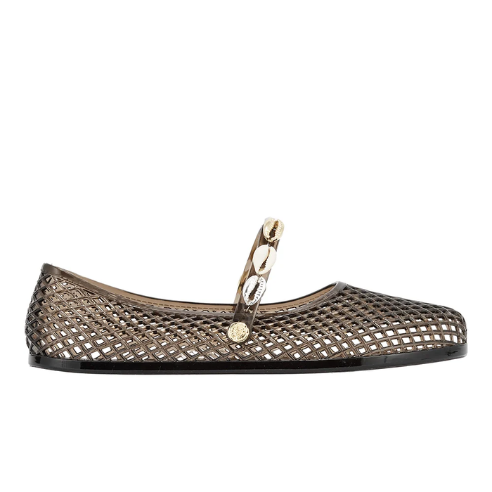 Ancient Greek Iro Shells Jelly Sandal