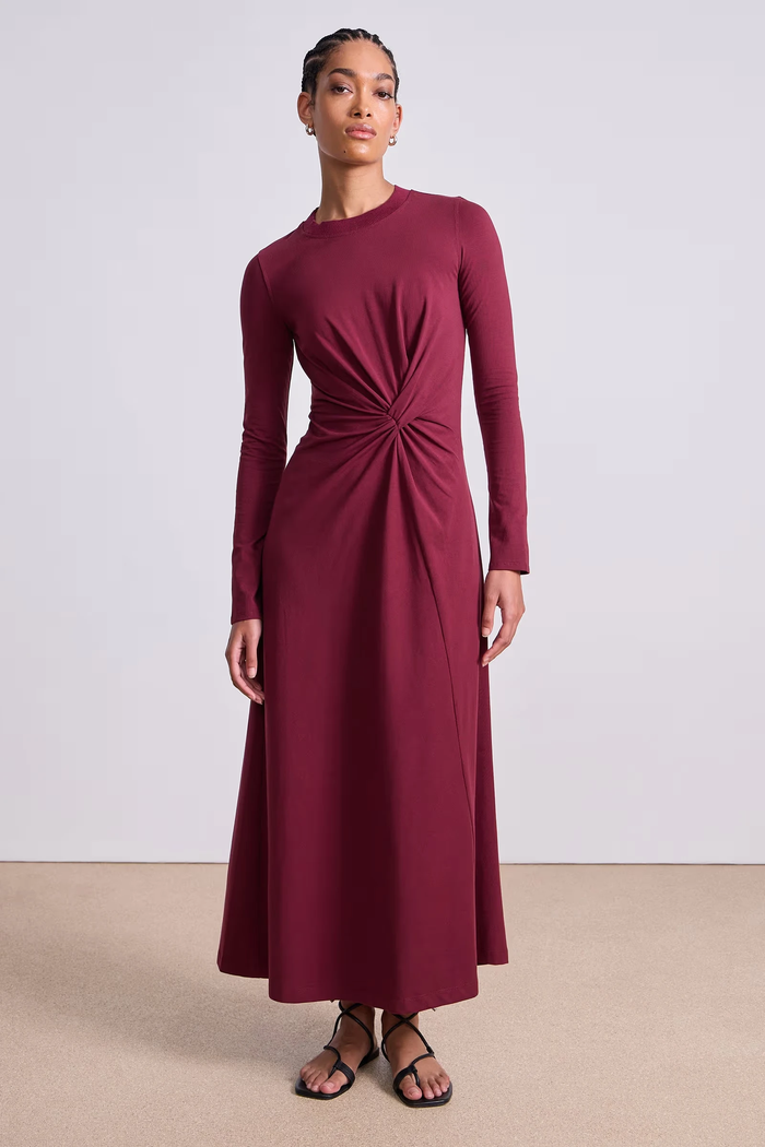 Apiece Apart Long Sleeve Volta Dress