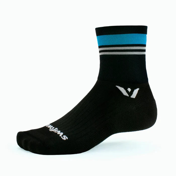M / Stripe Aqua Gray