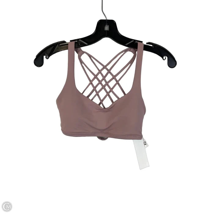 Athletic Bra By Lululemon In Pink, Size: 4