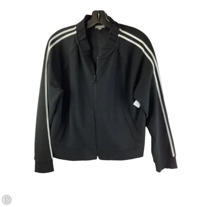 Athletic Jacket By Talbots In Black, Size: L