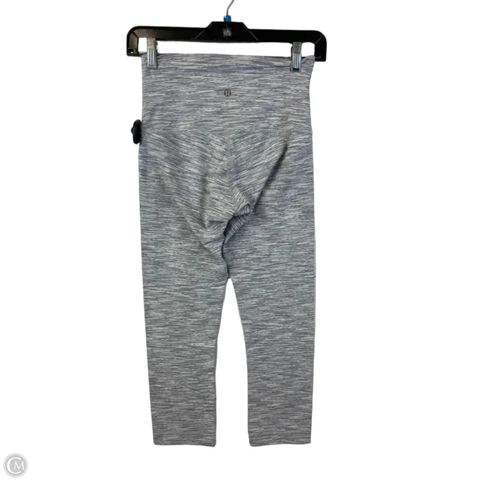 Athletic Leggings By Lululemon In Black & White, Size: 4